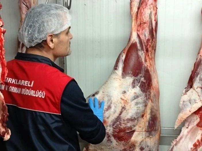 Kırklareli’nde et satışları mercek altında
