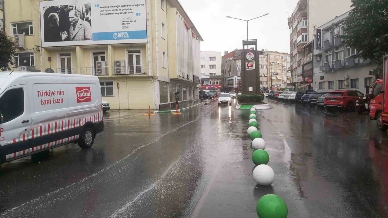 Kırklareli’nde sağanak etkili oldu
