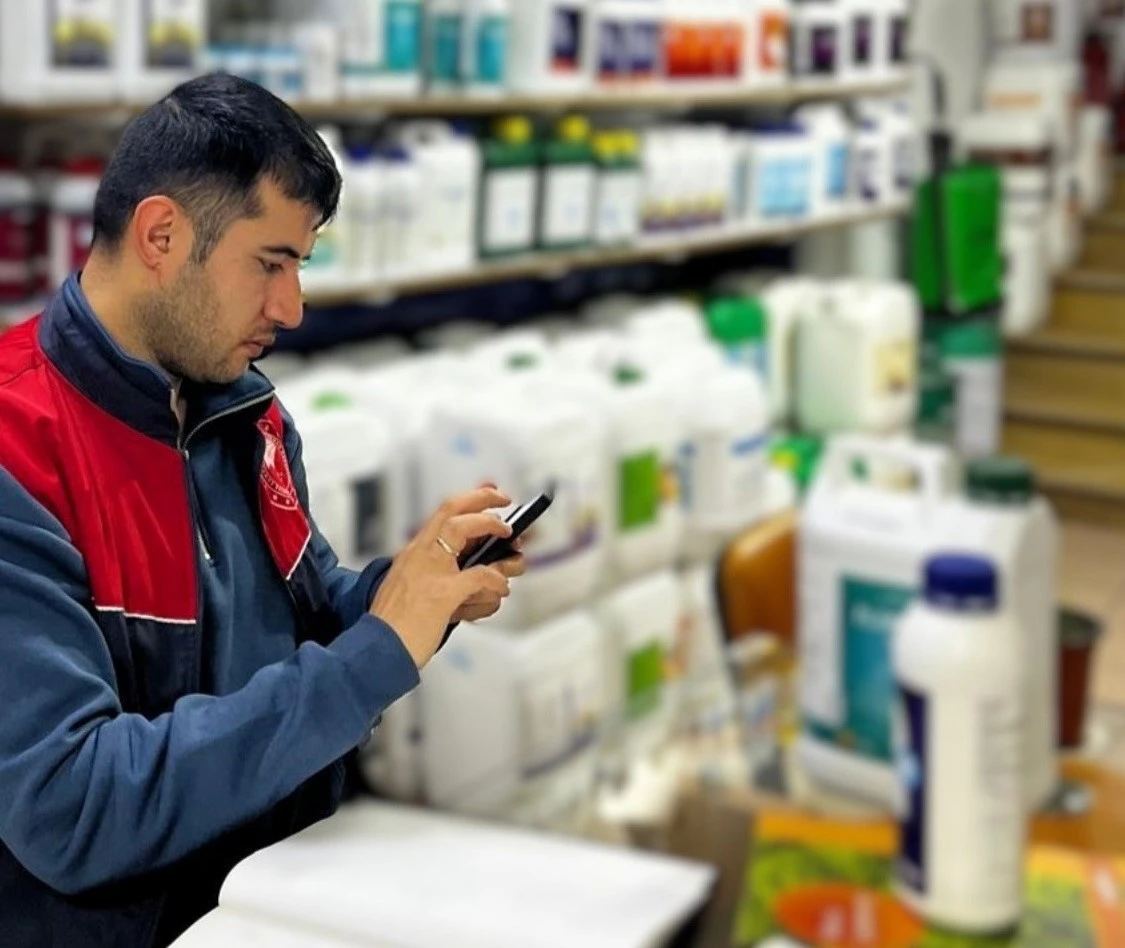 Kırklareli’nde tarım ilaçları bayilerine sıkı denetim

