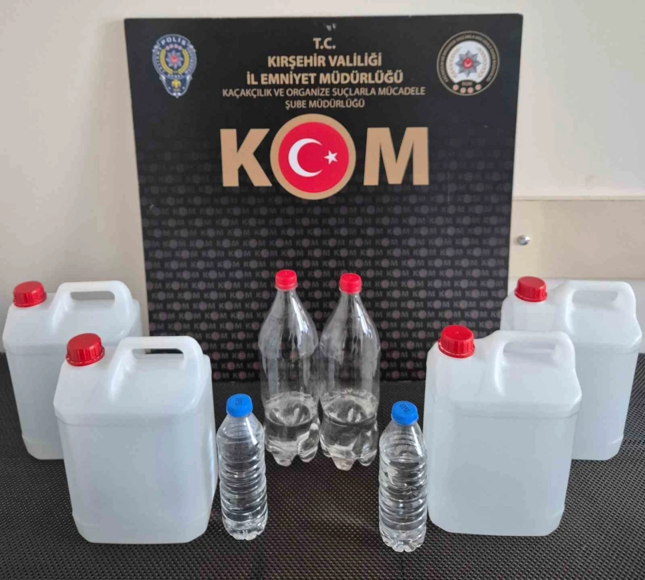 Kırşehir&rsquo;de sahte alkol operasyonu: 1 g&ouml;zaltı
