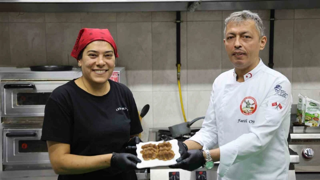 Kırşehir&rsquo;de soğuk havalara karşı asırlık lezzet: "Ahi helvası"
