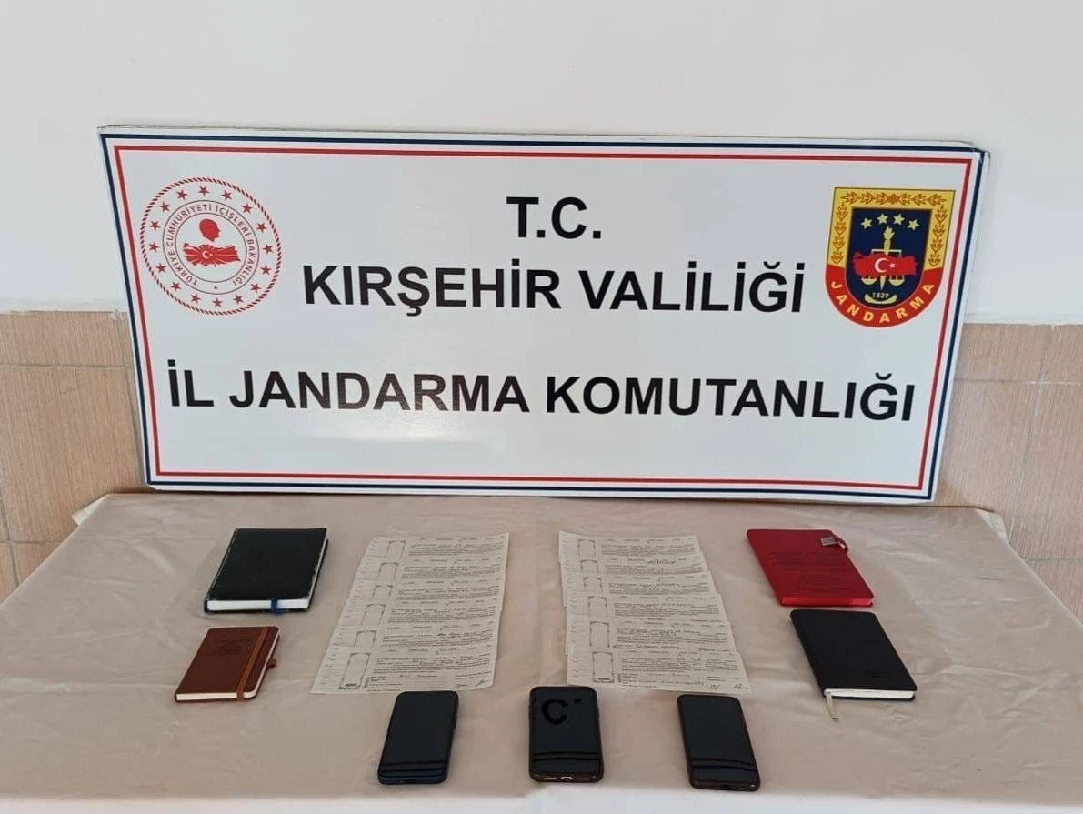 Kırşehir’de tefecilik yapanlar yakalandı