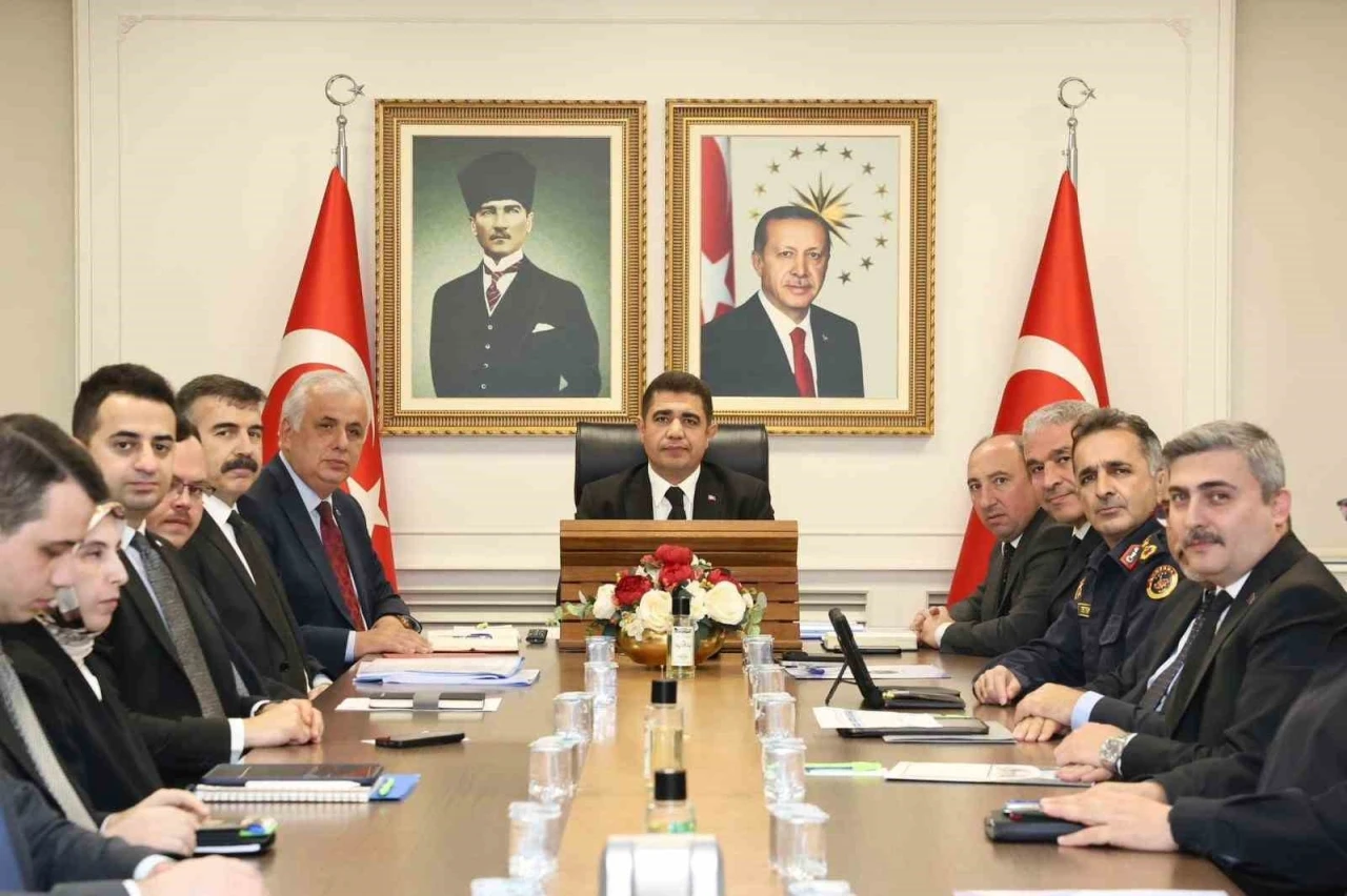 Kış tedbirleri için bir araya geldiler
