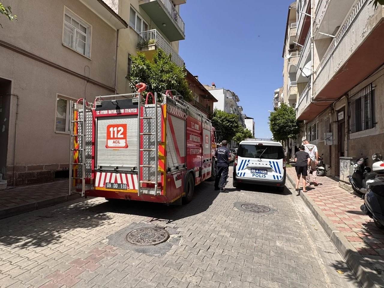 Kızartma yağı, itfaiyeyi harekete geçirdi
