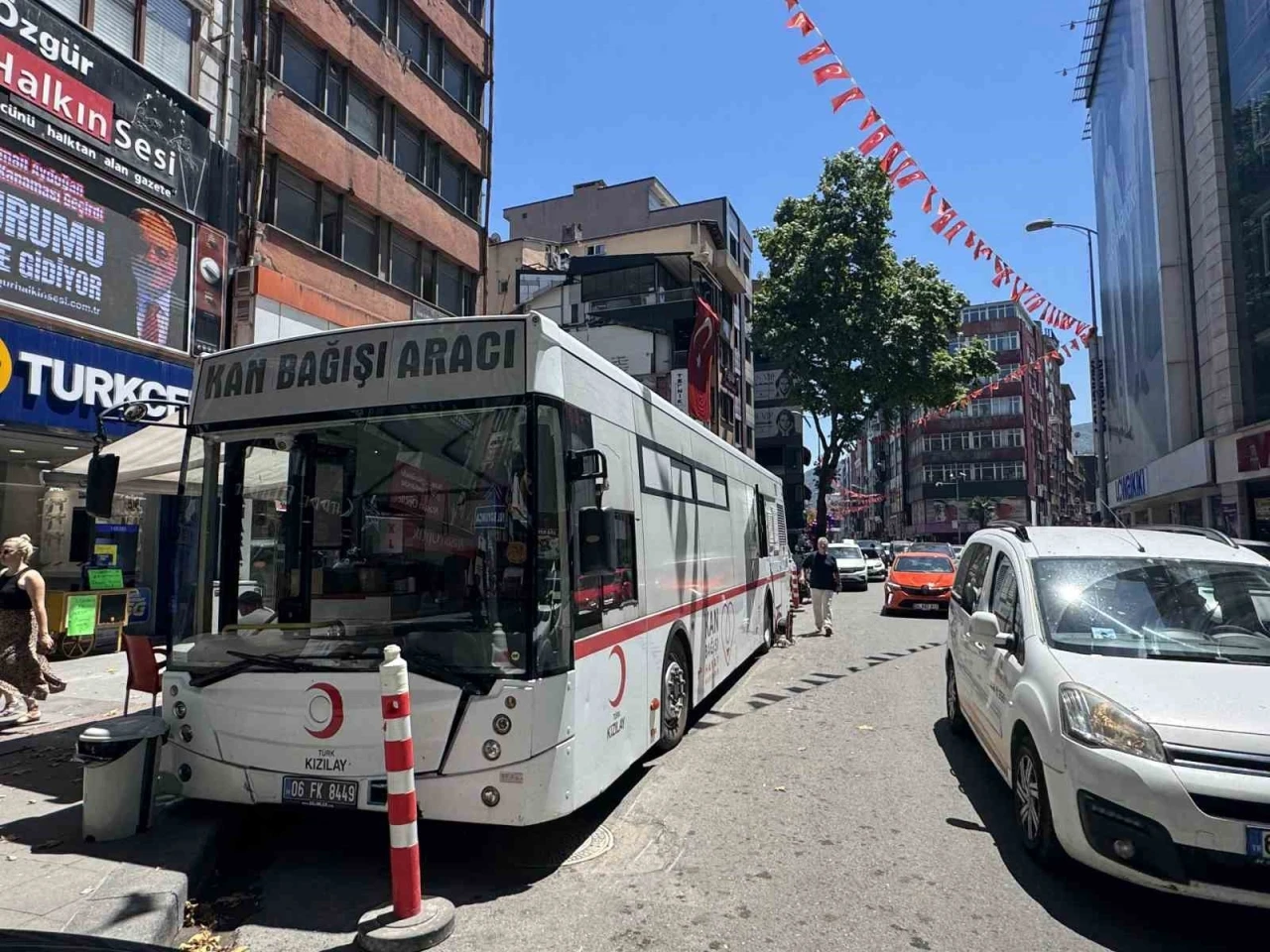Kızılay&rsquo;dan kan bağışı
