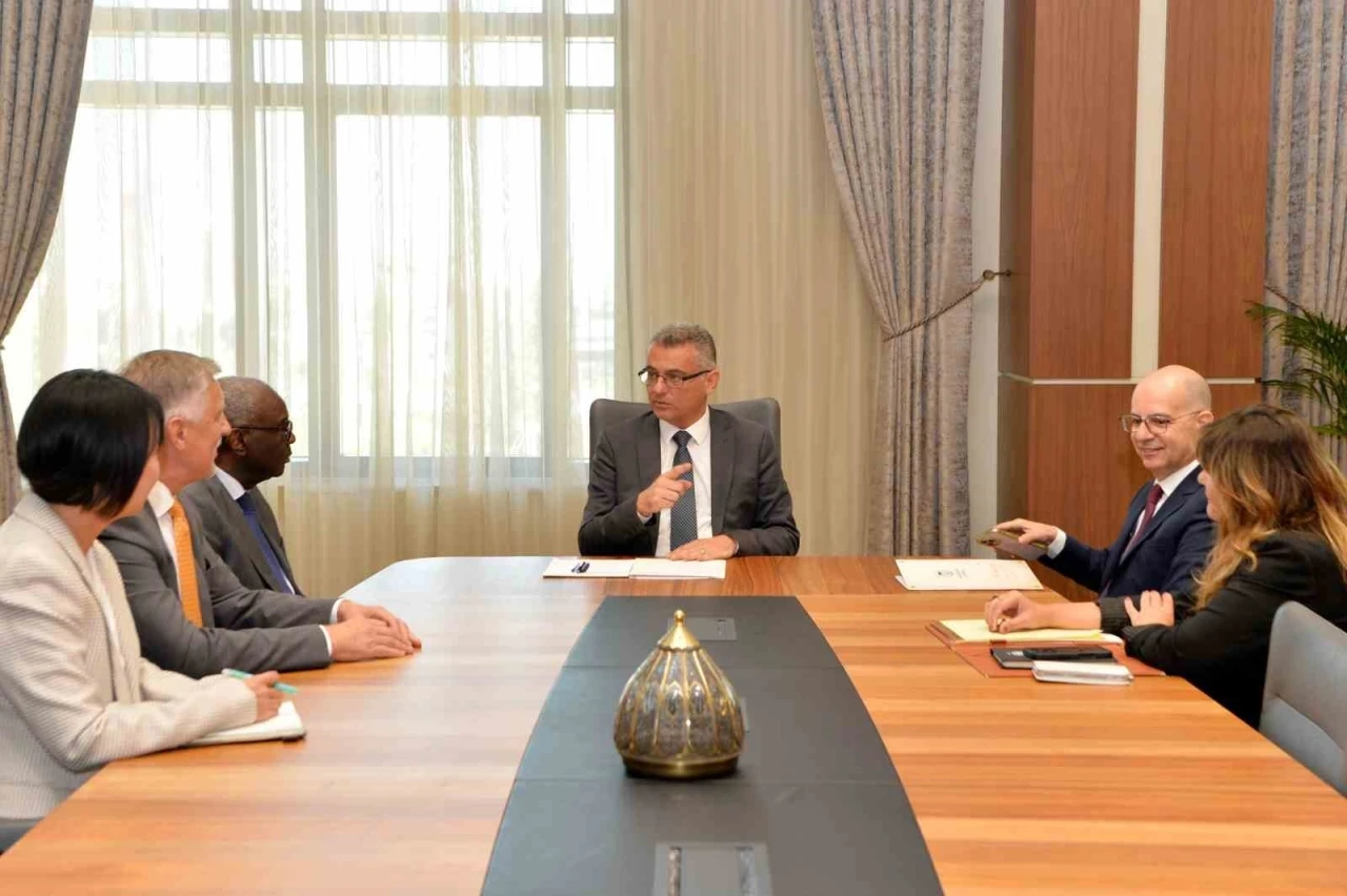 KKTC Cumhurbaşkanı Erhürman, BM Kıbrıs Özel Temsilcisi Diagne ile görüştü