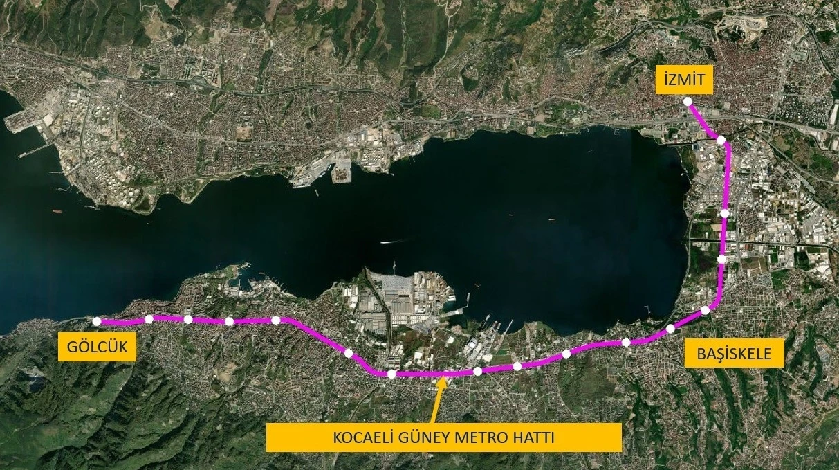 Kocaeli’de güney metro hattı için proje ihalesi 30 Temmuz’da yapılacak
