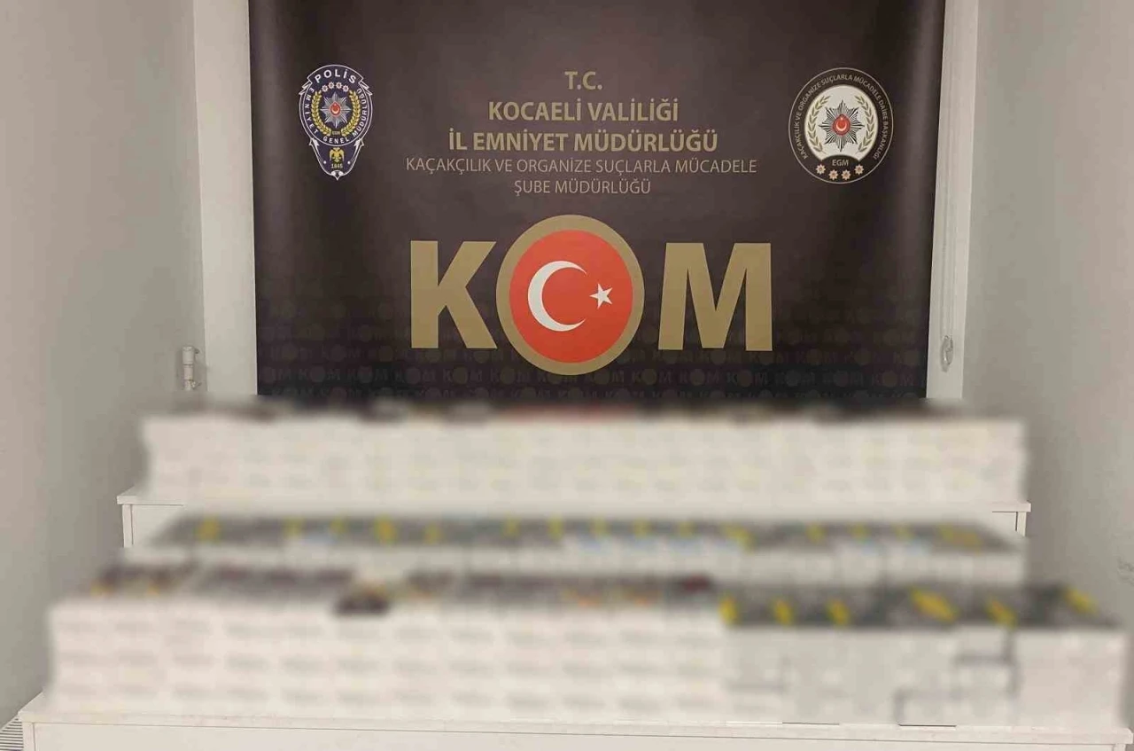 Kocaeli’de kaçakçılık operasyonunda 4 gözaltı
