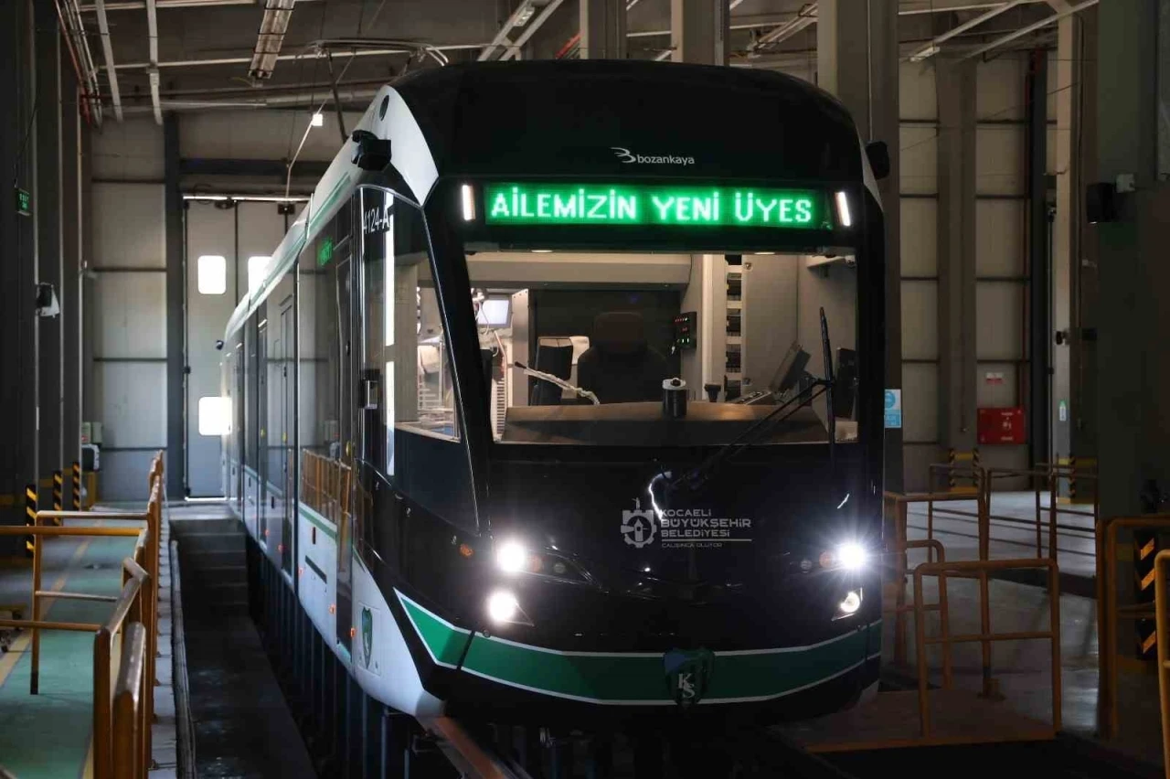 Kocaeli’de tramvay filosu genişliyor
