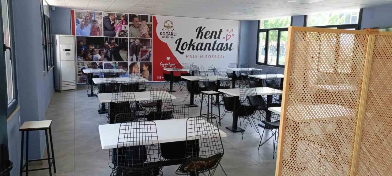 Koçarlı Belediyesi Kent Lokantası hizmete başlıyor
