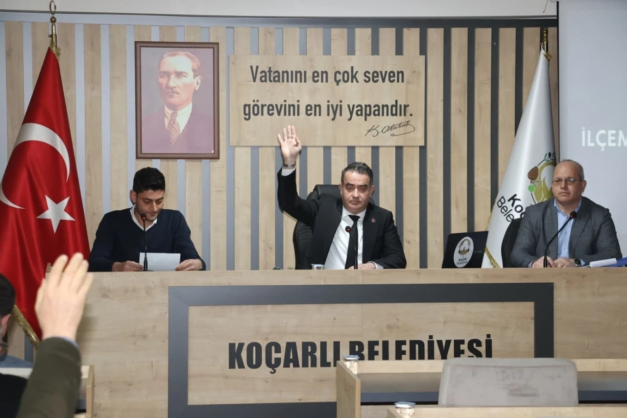 Ko&ccedil;arlı Belediyesi meclis toplantısı ger&ccedil;ekleştirildi
