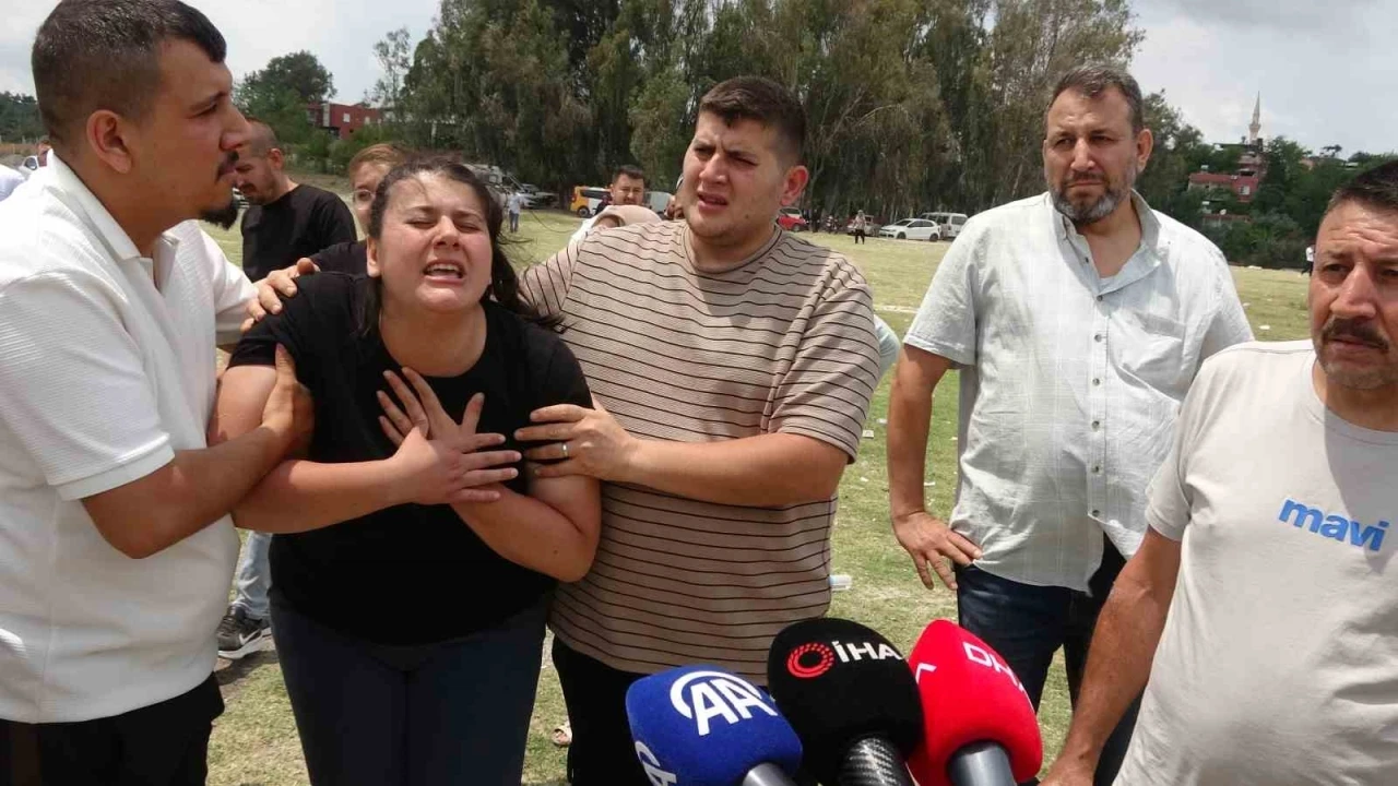 Kocası suda kaybolan kadın yürekleri dağladı
