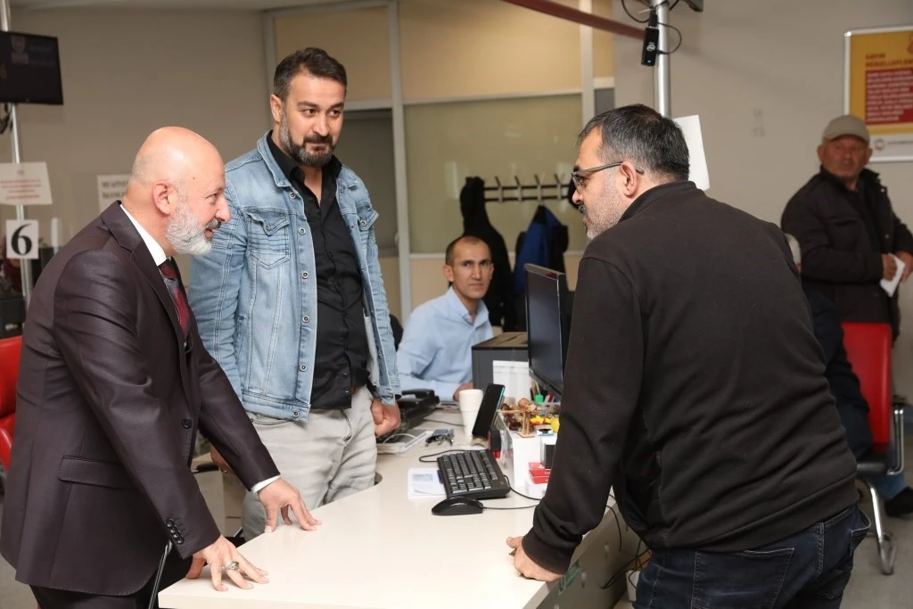 Kocasinan’da vergi ödemelerinde kolaylık