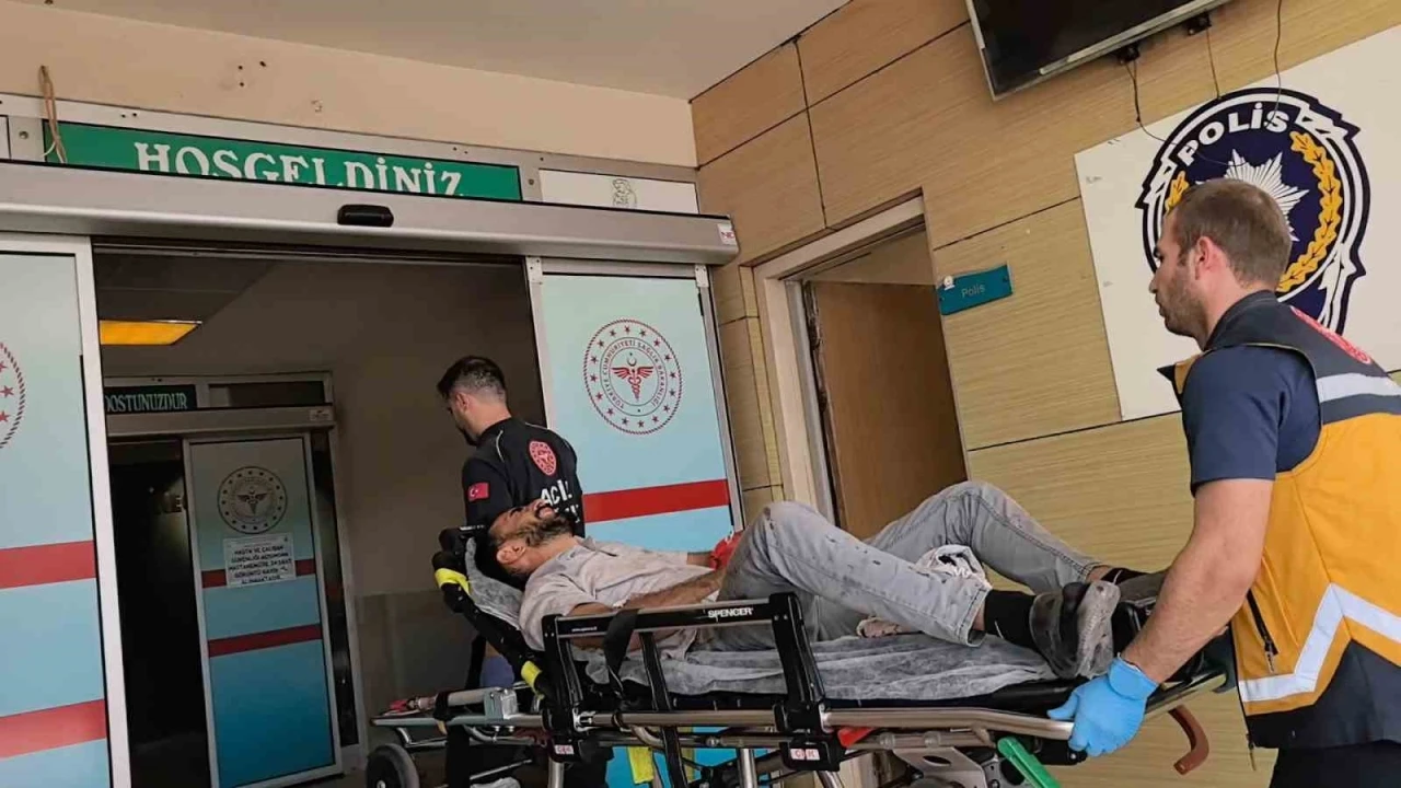 Kolunu makineye kaptıran işçi yaralandı
