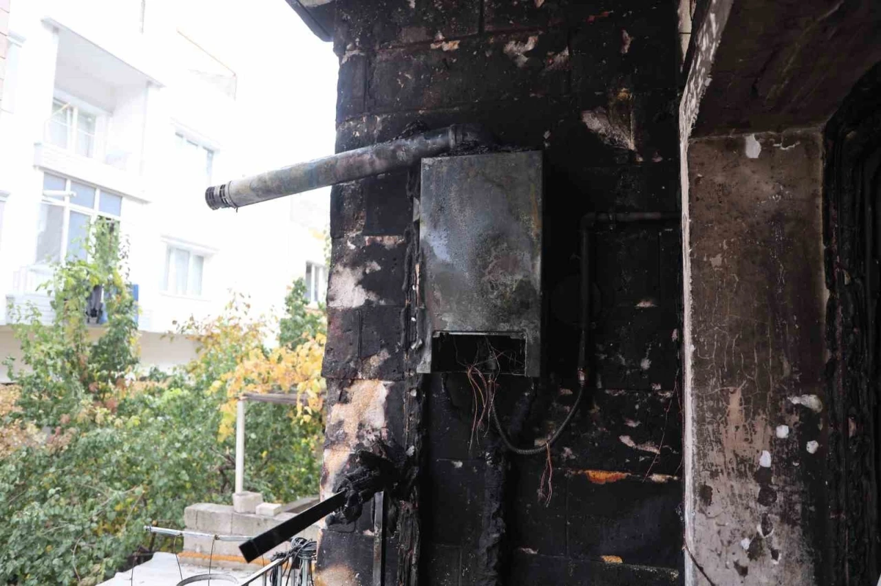 Komşunun dikkati, faciayı önledi