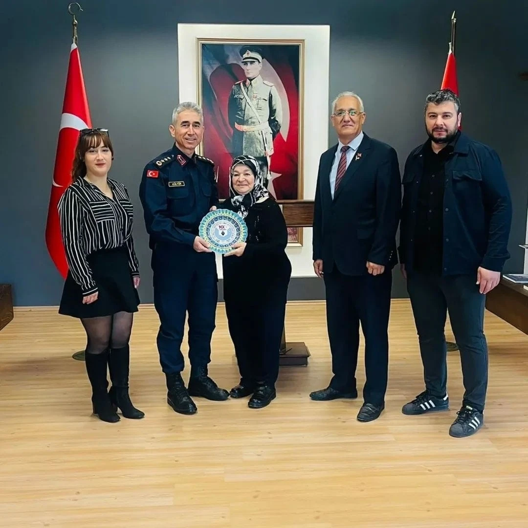 Komutan Vedat Kültür ile yeni yıl hedeflerini görüştüler
