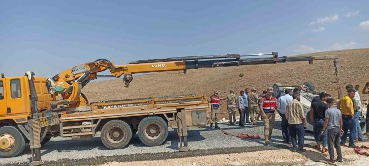 Kontrolden çıkan araç takla attı: 1 yaralı
