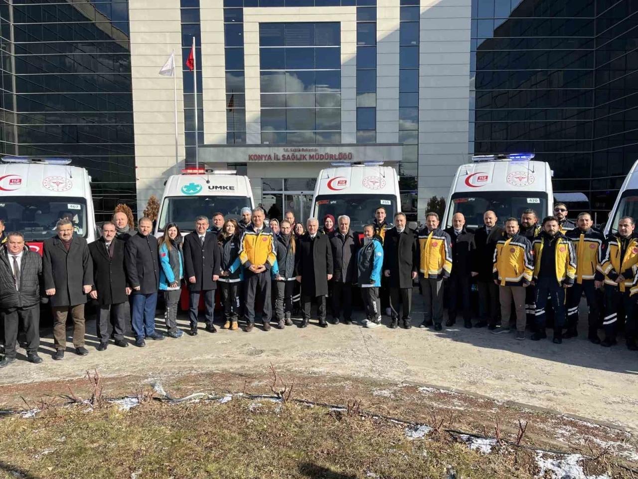 Konya&rsquo;da 112 Acil Servis filosuna 13 ambulans daha katıldı

