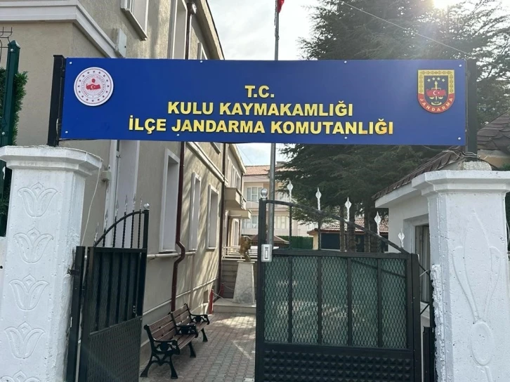 Konya’da aranan şahıs jandarmaya yakalandı
