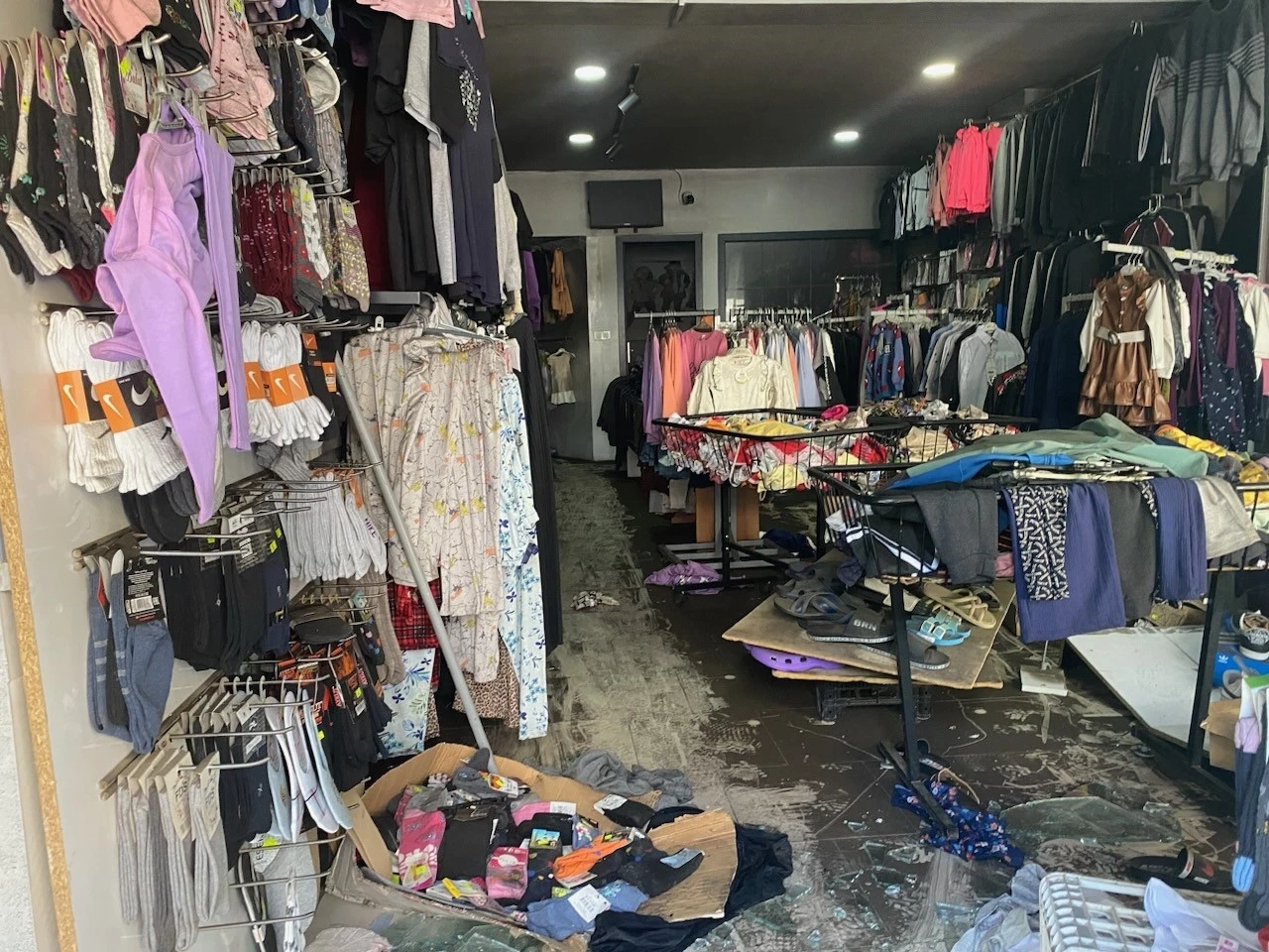 Konya’da iş yerinin bodrumunda yangın
