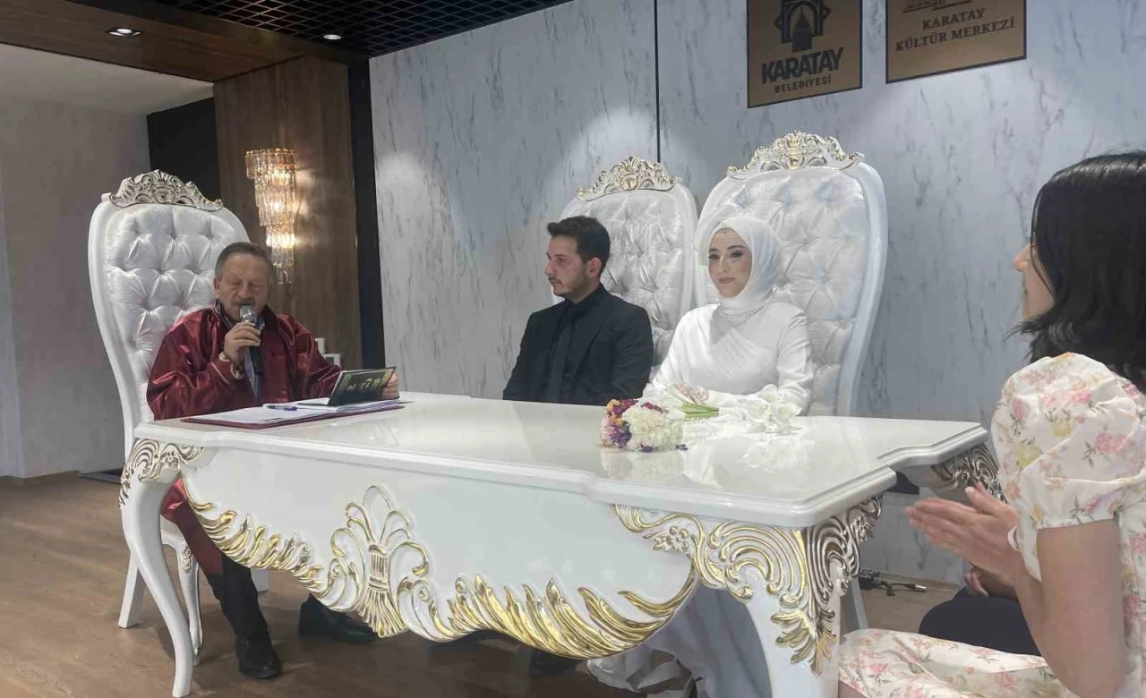 Konya&rsquo;da "06.06.2026" nikah tarihi yoğunluğu
