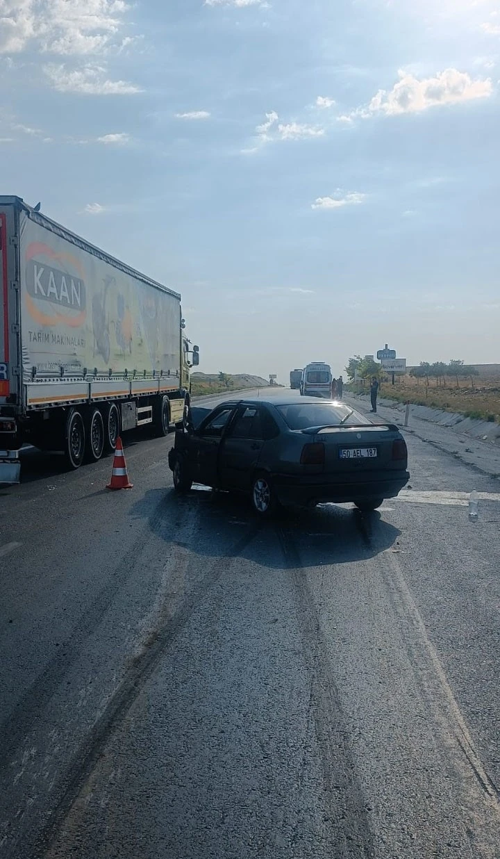 Konya’da trafik kazası: 4 yaralı
