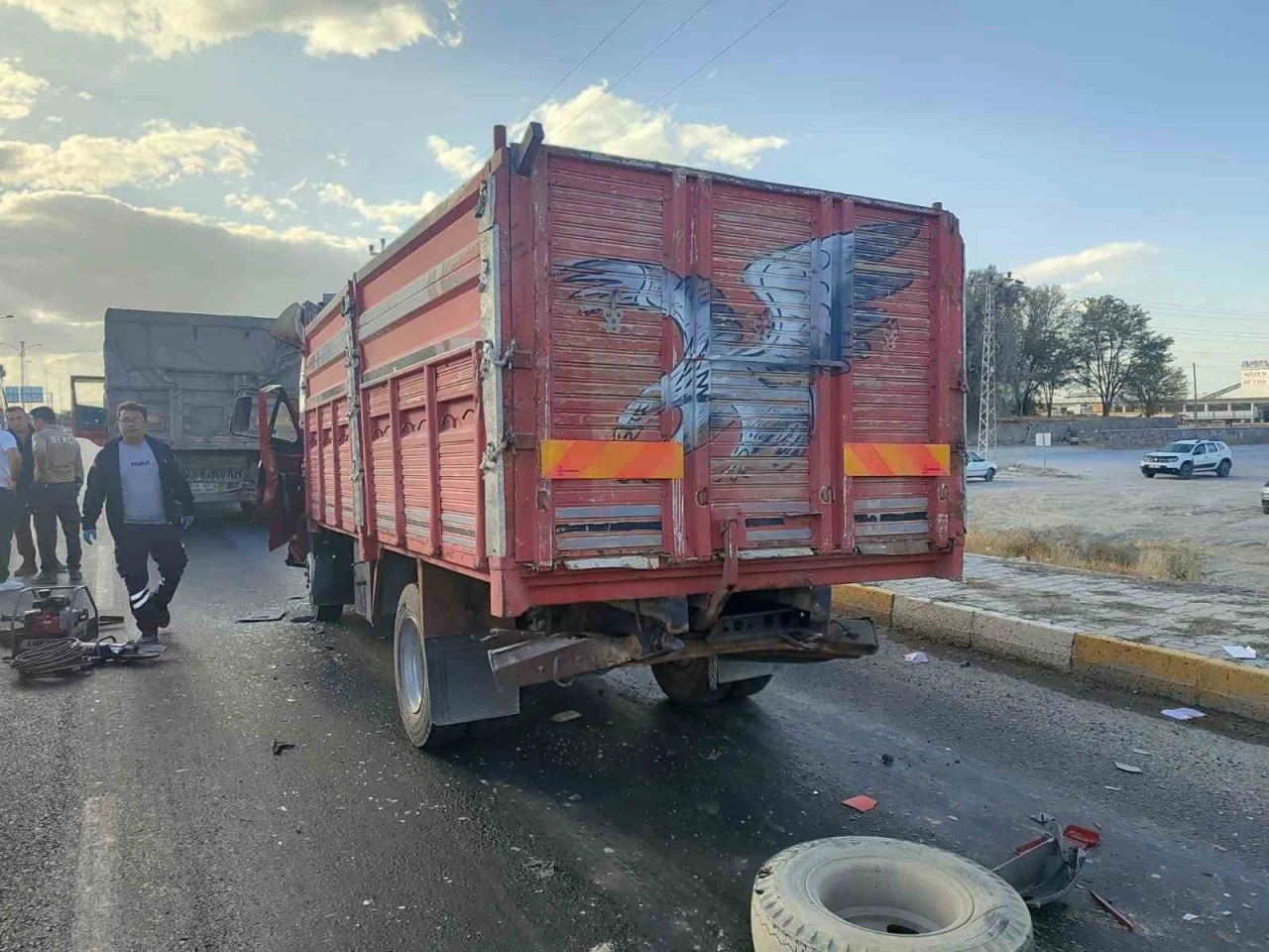 Konya’da zincirleme trafik kazası: 2 yaralı
