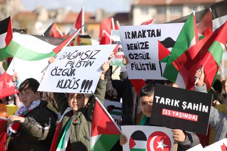 Konyalı çocuklarından Kudüs’teki yaşıtlarına destek

