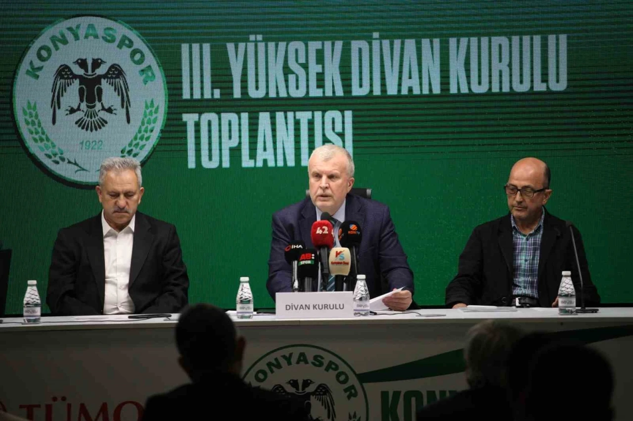 Konyaspor’da 3. Yüksek Divan Kurulu toplantısı yapıldı

