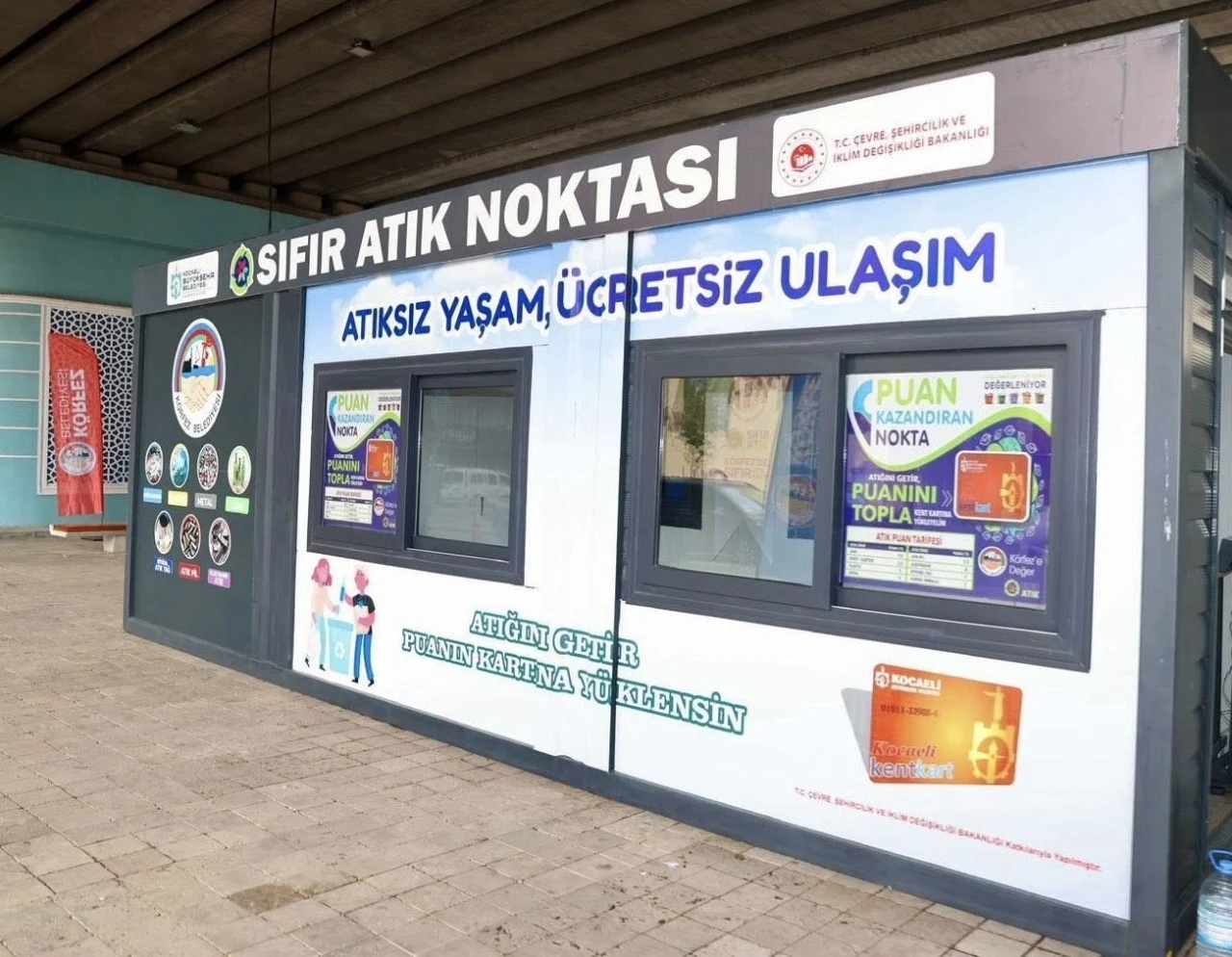 K&ouml;rfez&rsquo;de atıklar ulaşım desteğine d&ouml;n&uuml;ş&uuml;yor
