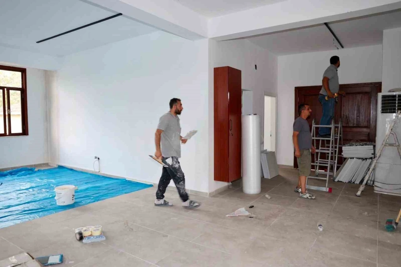 K&ouml;rfez&rsquo;de Taşk&ouml;pr&uuml; K&uuml;lt&uuml;r Evi a&ccedil;ılış i&ccedil;in g&uuml;n sayıyor

