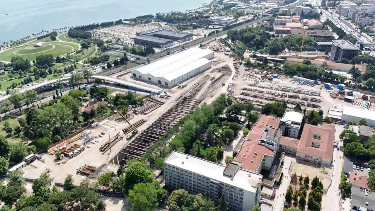 Körfezray Metro Projesi’nde çalışmalar devam ediyor
