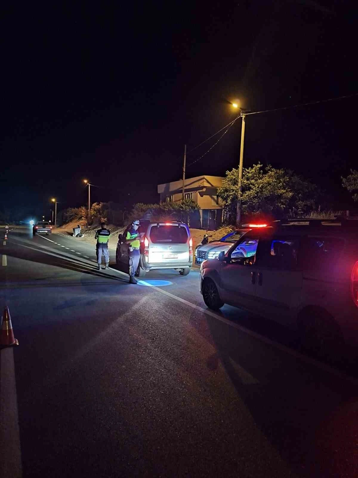 Köşk’teki uygulamada 61 araç kontrol edildi
