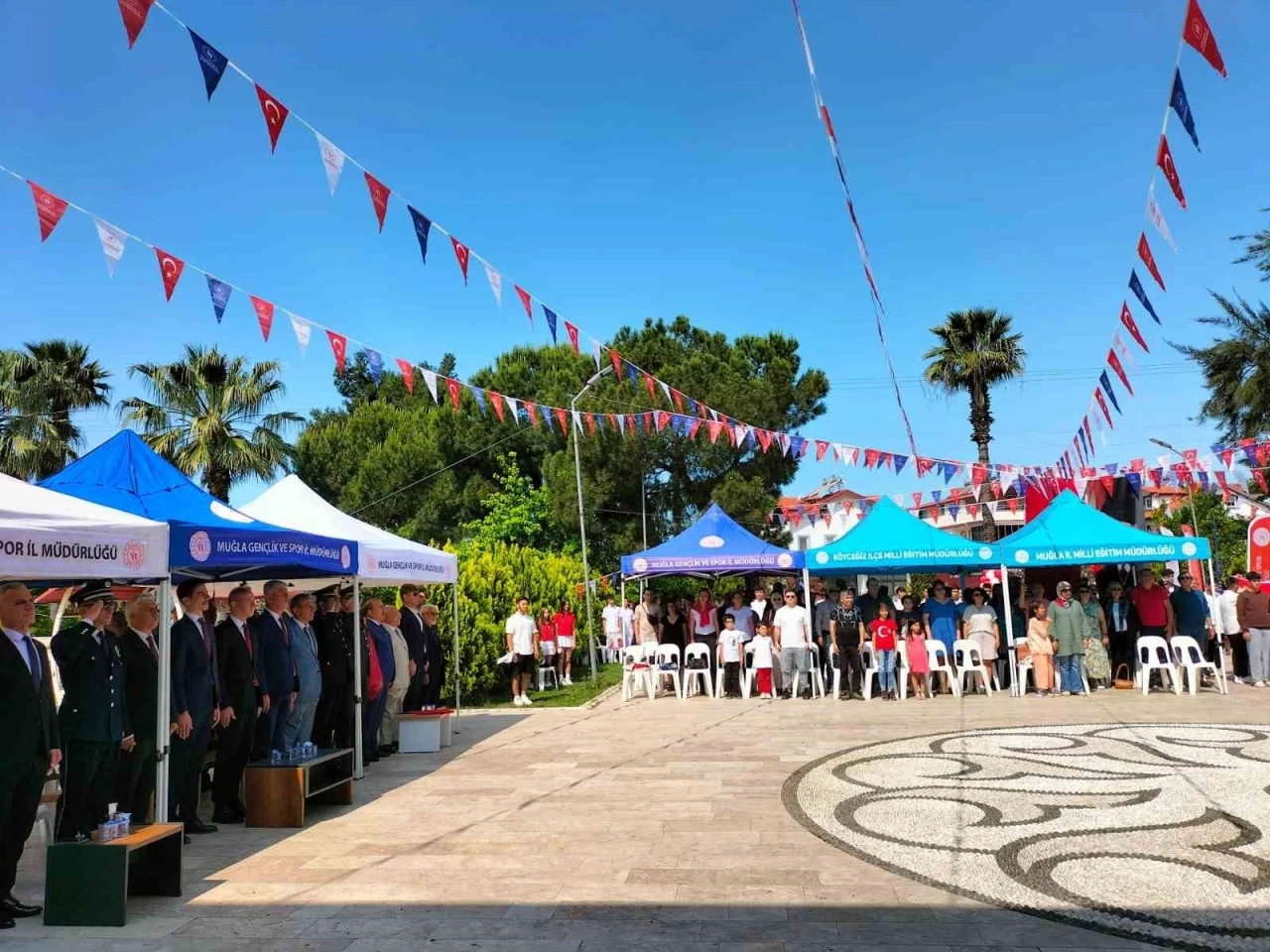Köyceğiz’de 19 Mayıs coşkusu yaşandı
