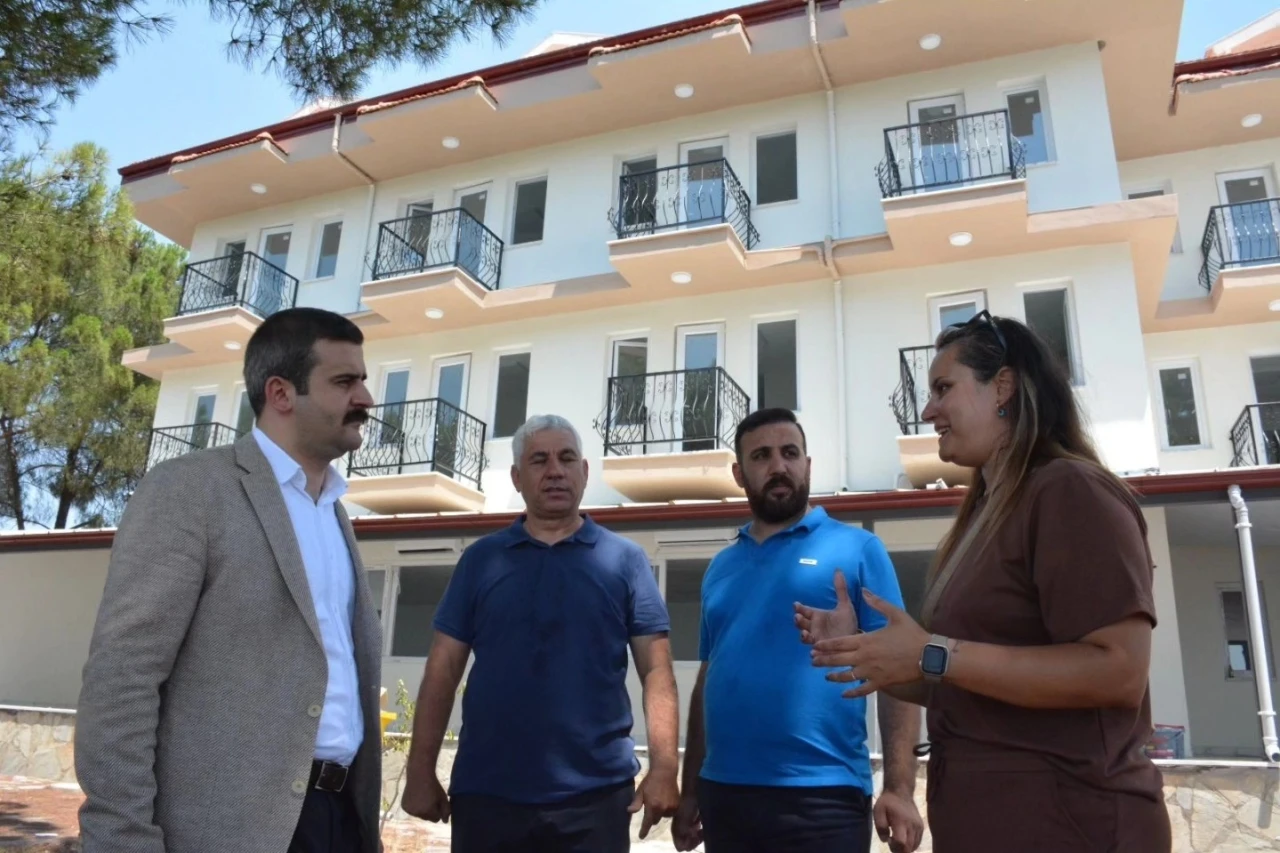 Köyceğiz’de Türkiye Olimpiyat Hazırlık Merkezi inşaatında sona yaklaşıldı
