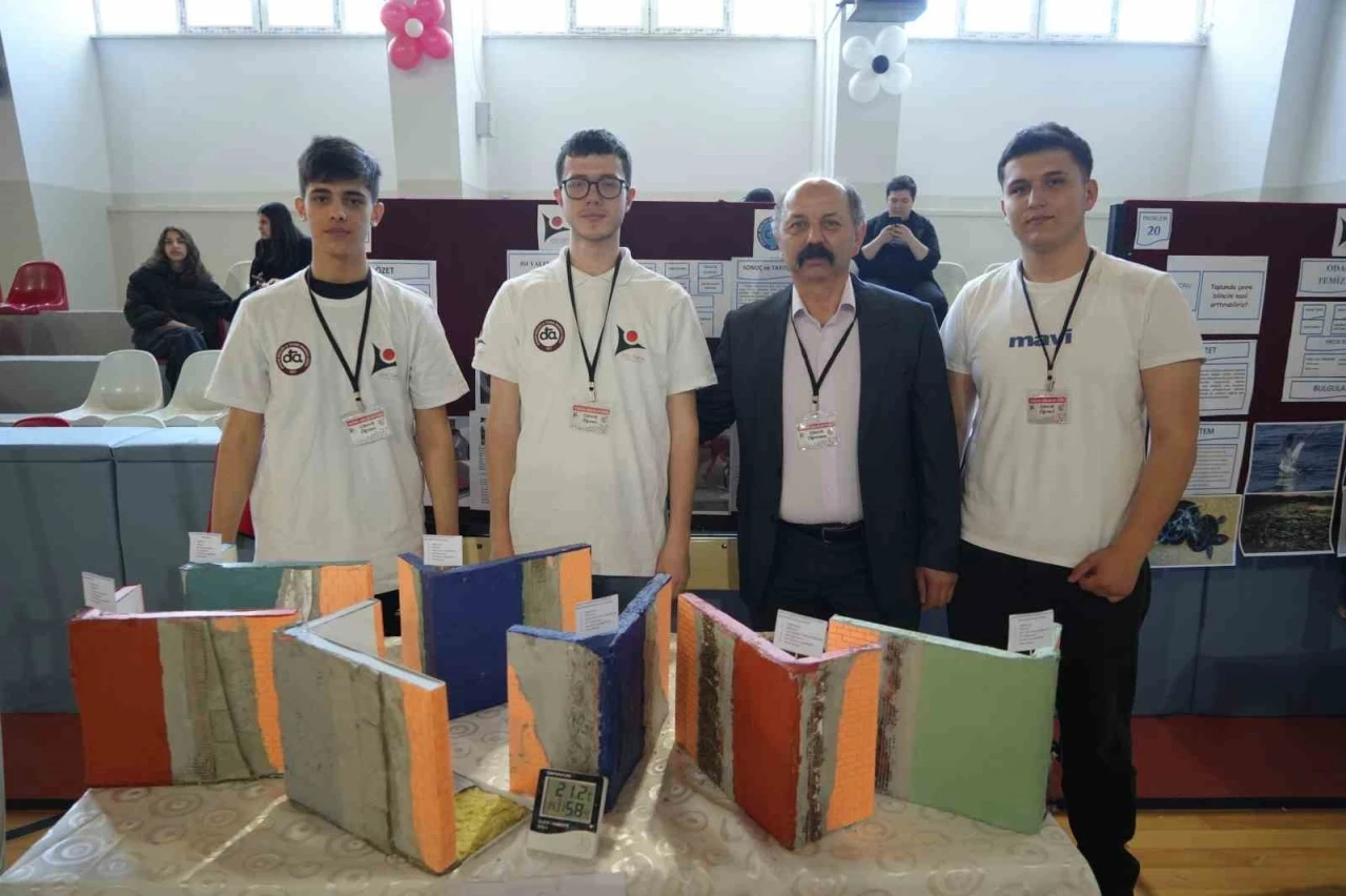 Koyun yünü, keçi kılı ve çam ağacı yaprağı yalıtım malzemesi oldu
