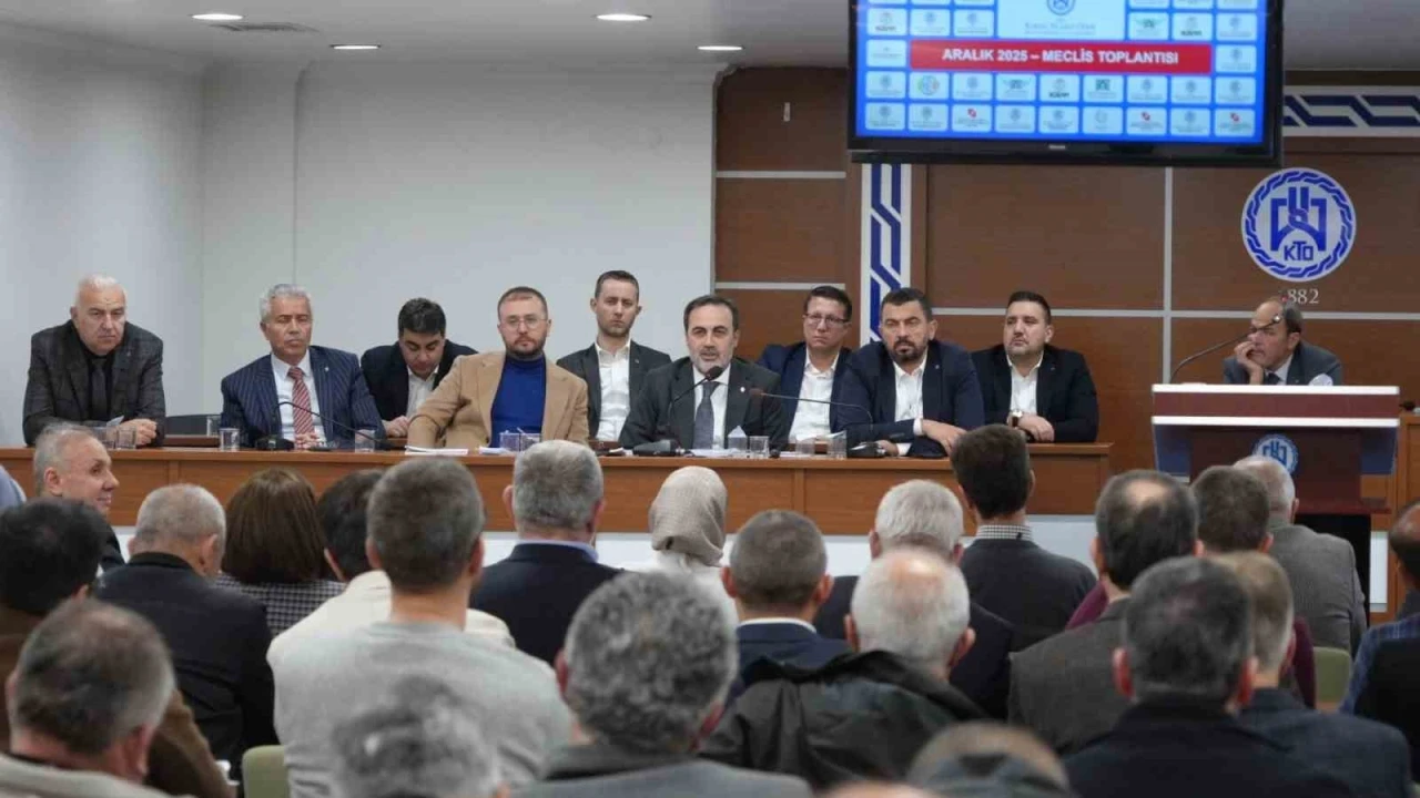 KTO Başkanı Sel&ccedil;uk &Ouml;zt&uuml;rk: "2026 ekonomide umut yılı olacak"
