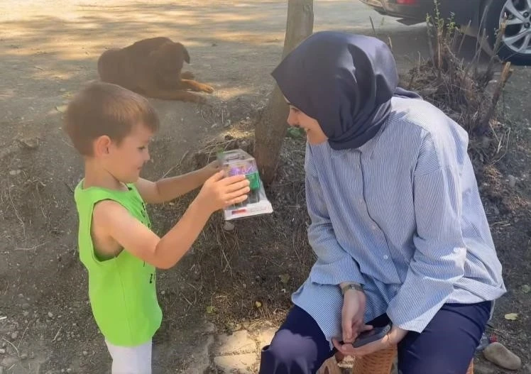 Küçük Egemen’in oyun parkı hayali gerçek oldu
