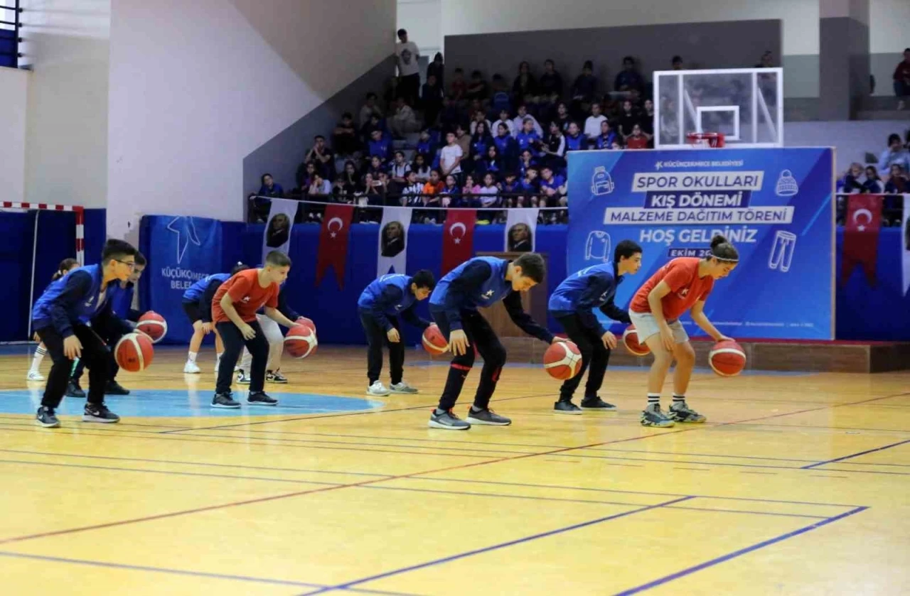 Küçükçekmece’de 14 branşta Kış Spor Okulları başladı

