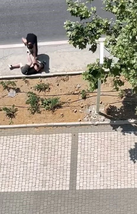 Küçükçekmece’de dehşet veren anlar
