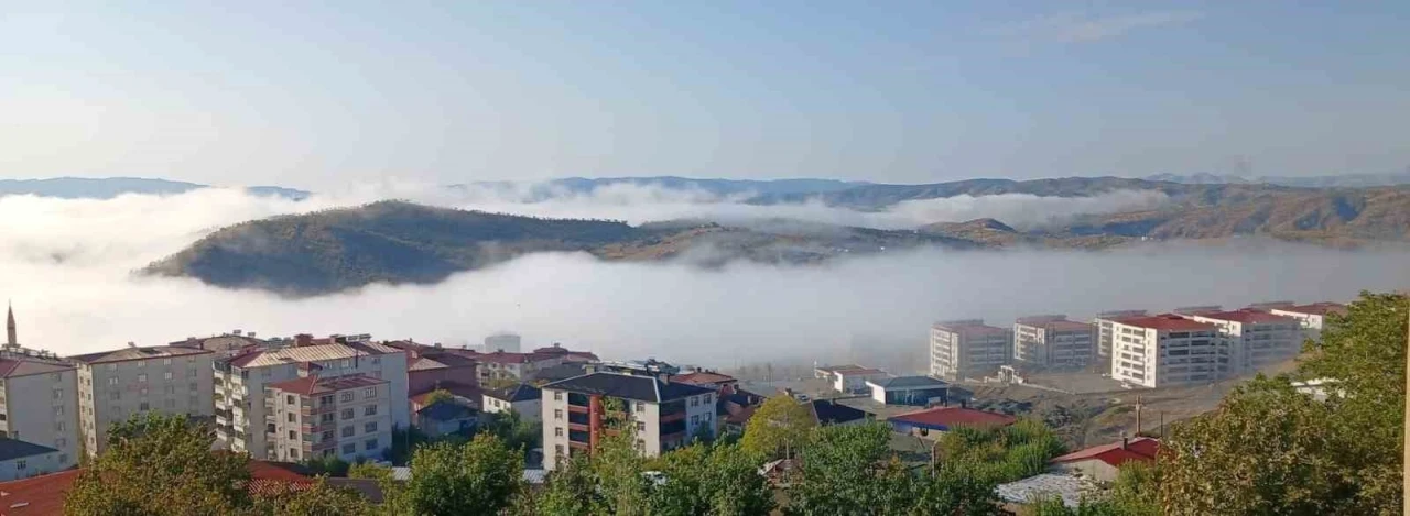Kulp’ta sabah saatlerinde sis etkili oldu
