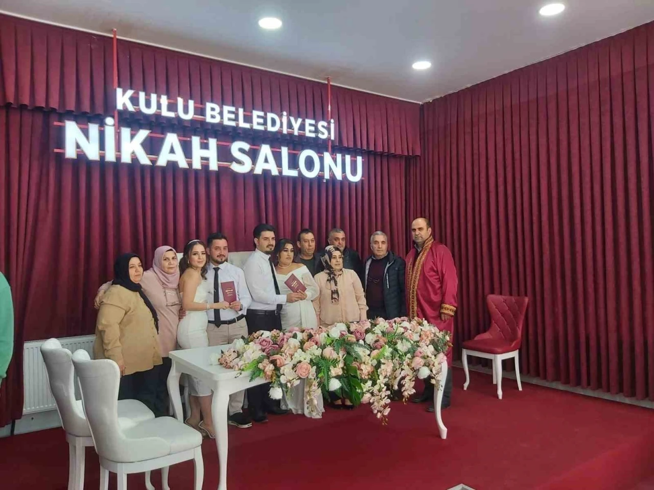 Kulu&rsquo;da 2025 yılında 485 &ccedil;ift d&uuml;nya evine girdi
