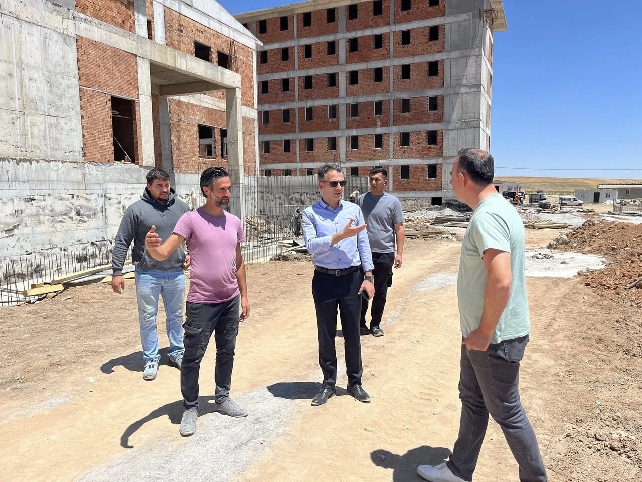 Kulu’da KYK yurt binasının inşaatı devam ediyor
