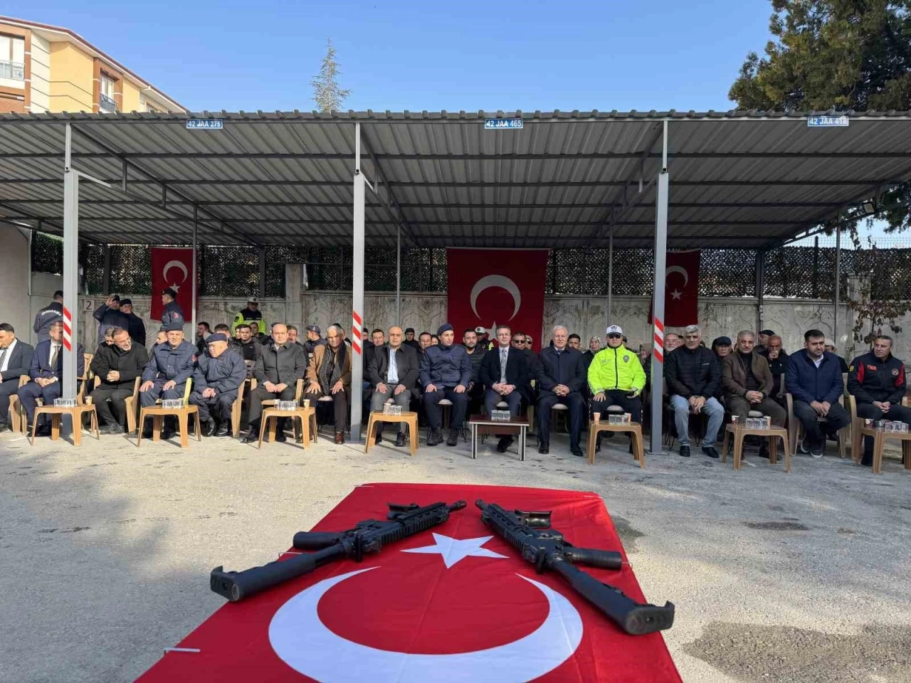 Kulu’da özel bireyin bir günlük askerlik heyecanı
