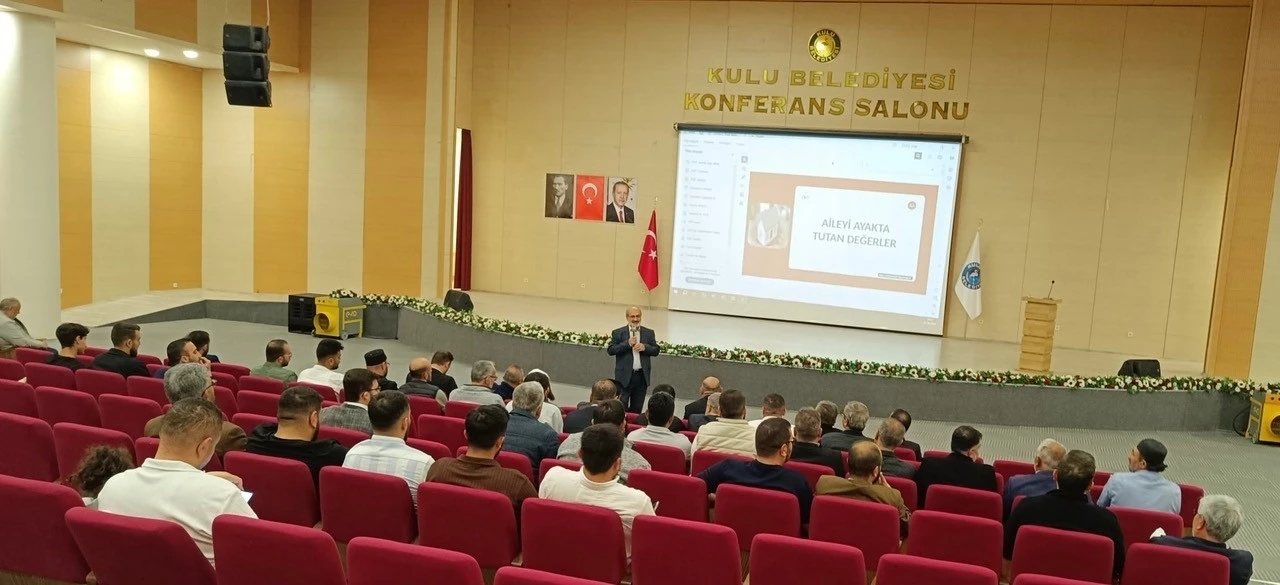 Kulu’da &quot;Değerleriyle Güçlü Ailem&quot; programı
