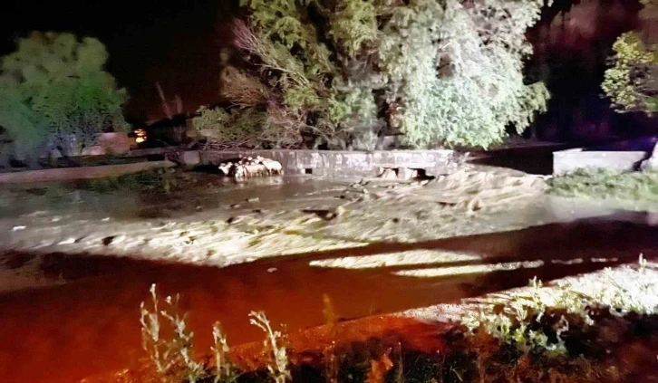 Kulu&rsquo;da şiddetli yağmur etkili oldu
