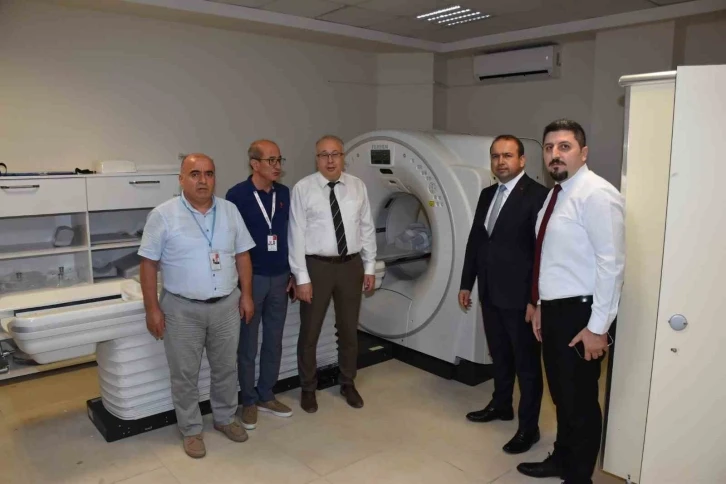 Kuşadası Devlet Hastanesi&rsquo;nde Yeni Tomografi Cihazı hizmete girdi
