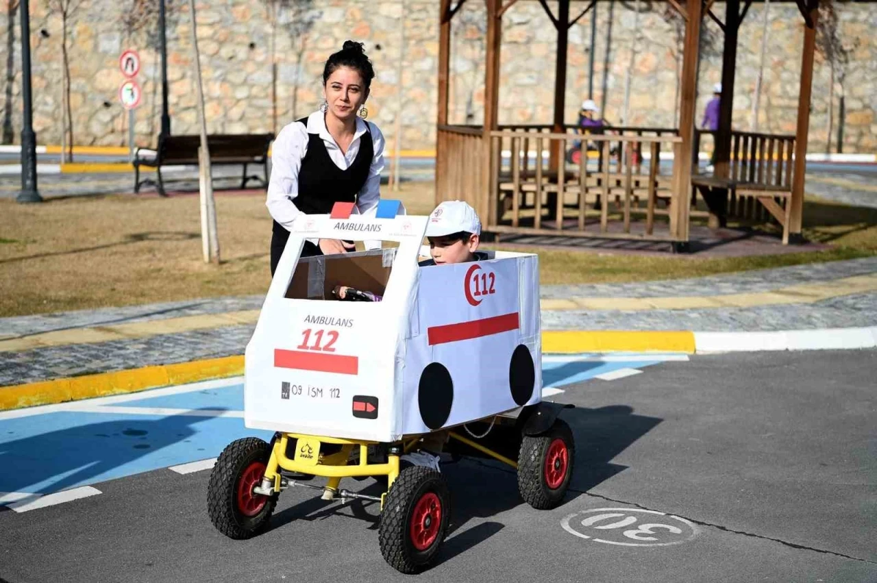 Kuşadası’ndaki trafik ve eğitim parkı 2,5 ayda 1738 öğrenciyi ağırladı