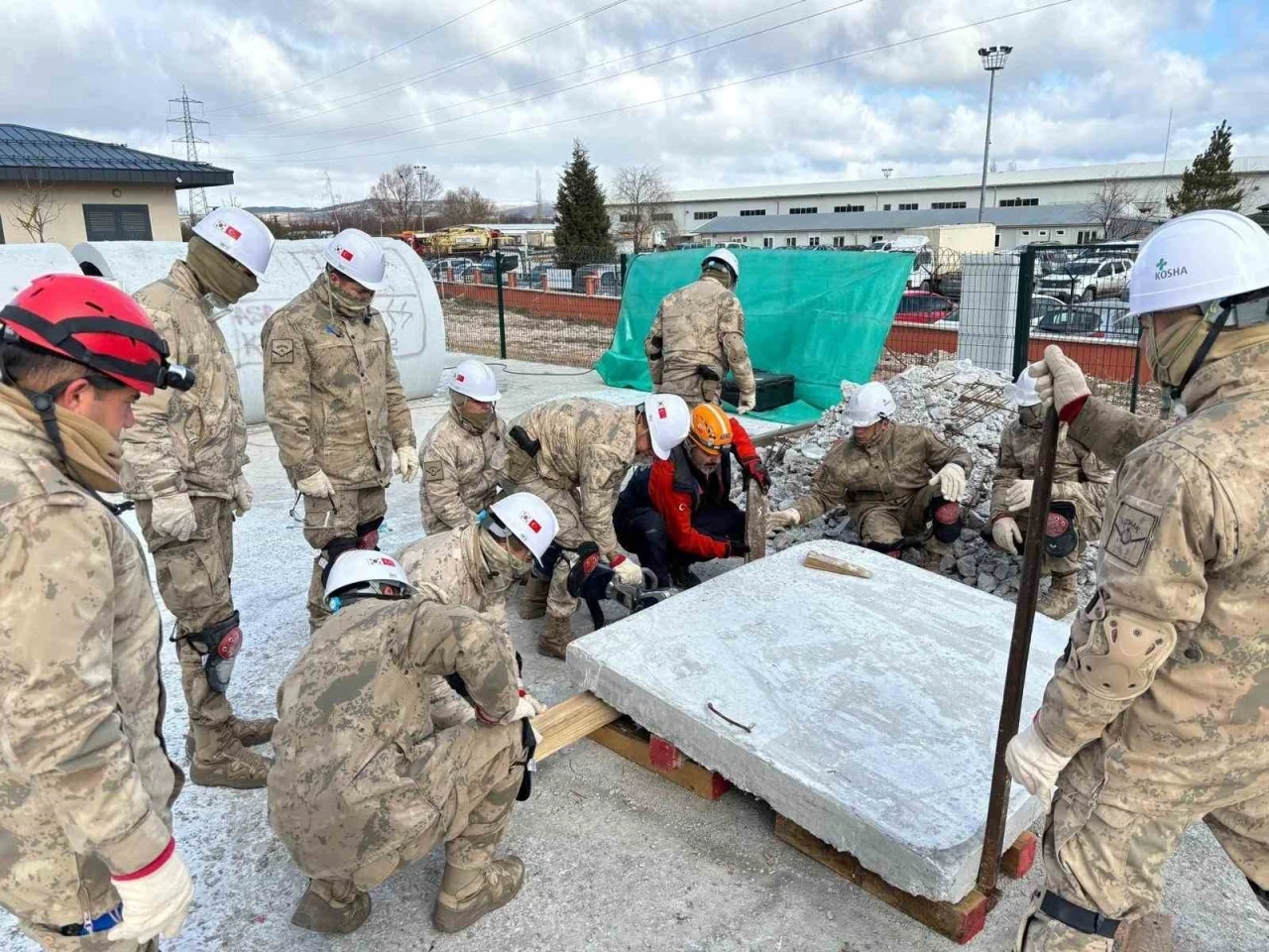 K&uuml;tahya AFAD&rsquo;dan jandarmaya arama kurtarma eğitimi
