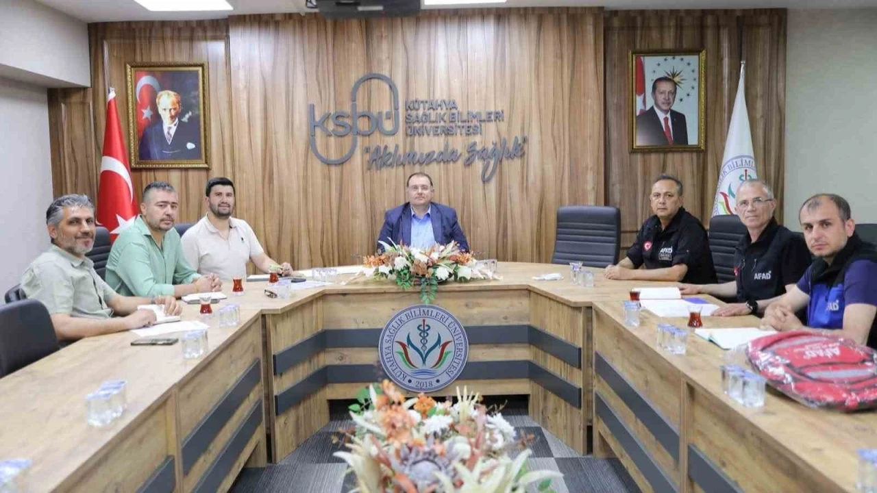 K&uuml;tahya&rsquo;da Afet Risk Y&ouml;netimi Koordinasyon Birimi ile İzleme ve Değerlendirme Kurulu oluşturuldu
